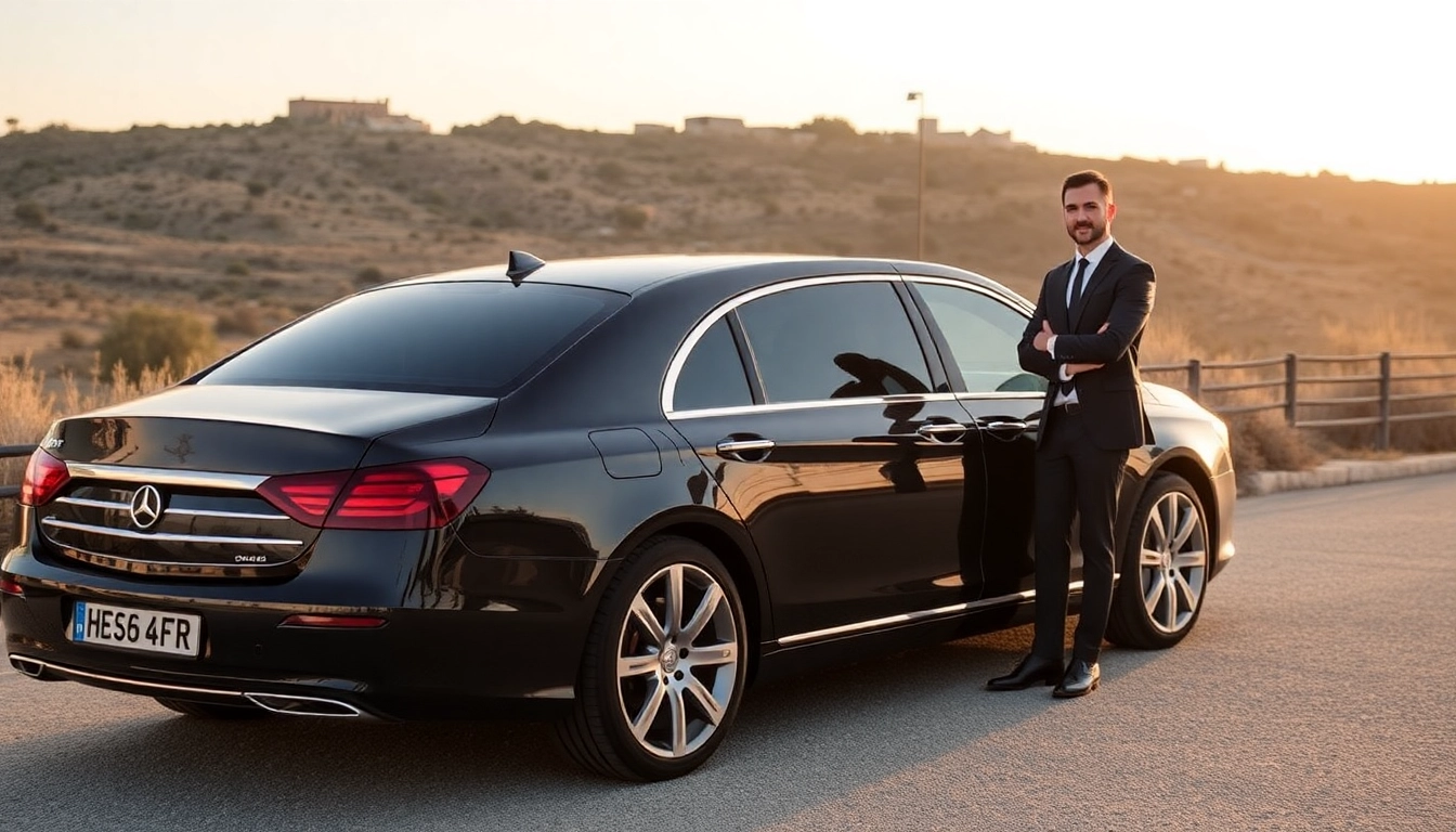 Experience luxury hire chauffeur Malta in a refined vehicle with skilled drivers in stunning settings.