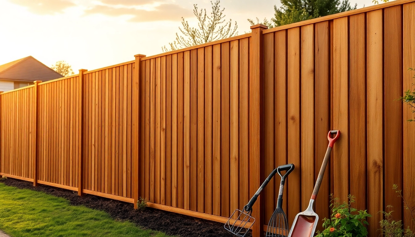 Skilled work from fencing companies Manchester showcasing wooden fence installation with detailed texture.