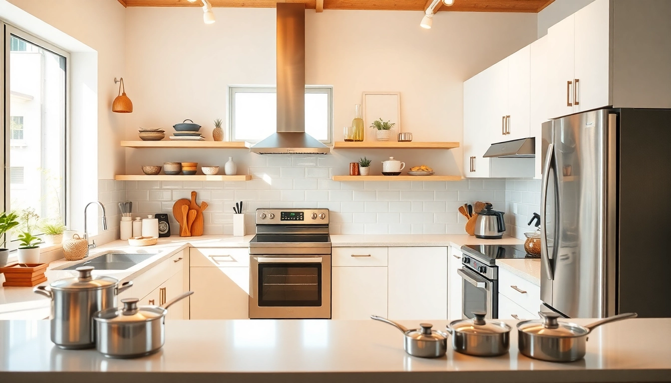 Explore affordable kitchen appliances featuring stainless steel finishes and a modern design.