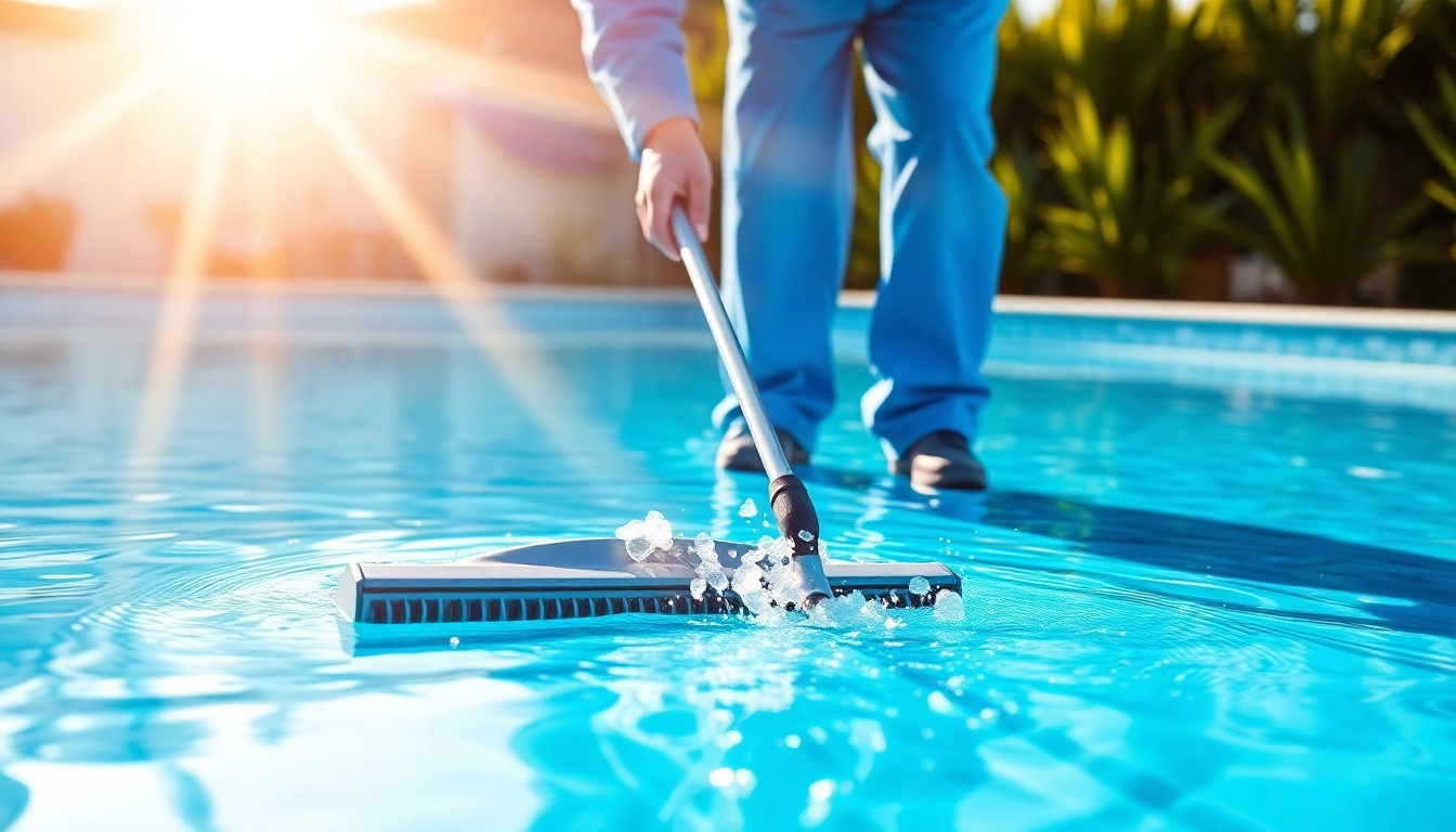 Engage with our pool cleaning service near me to maintain your crystal-clear swimming pool.
