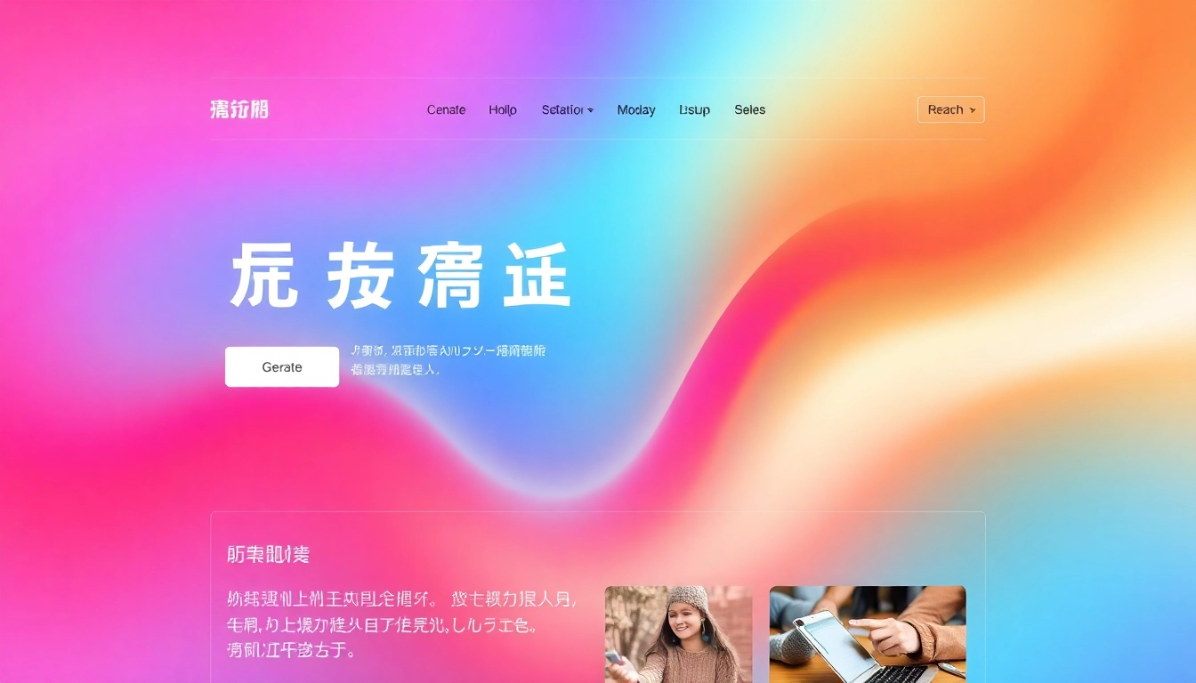 Explore the vibrant interface of 美洽官网 showcasing user-friendly navigation and engaging content.