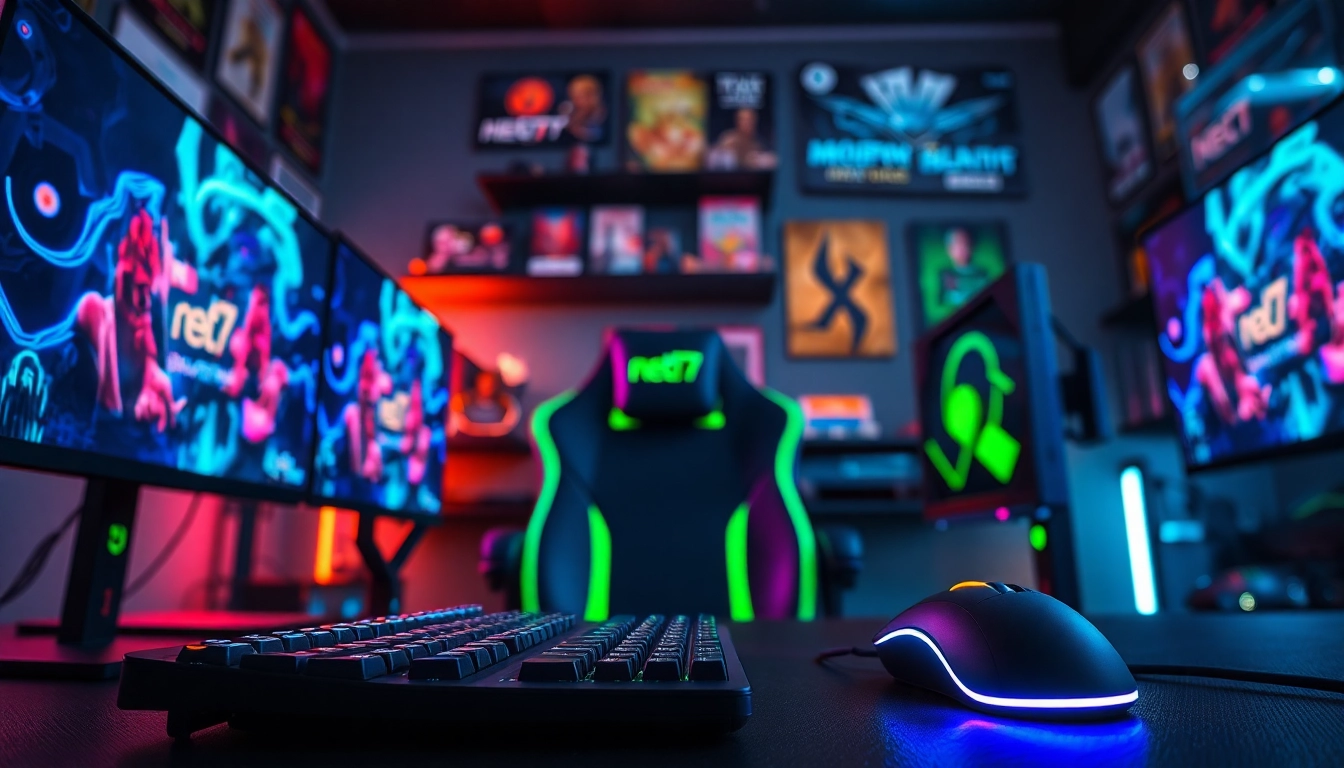 Tingkatkan pengalaman bermain net77 game dengan setup gaming yang modern dan atraktif.
