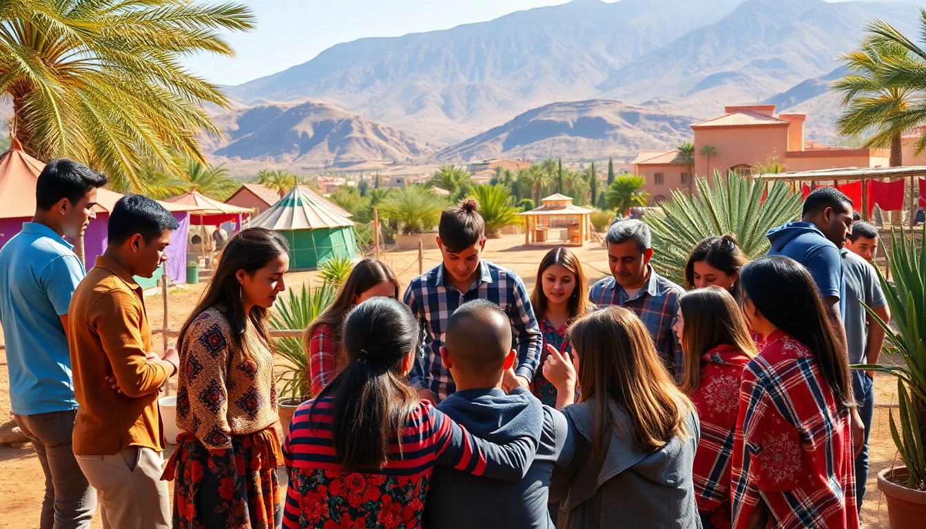 Activités de team building maroc dans un cadre dynamique favorisant la cohésion d'équipe.
