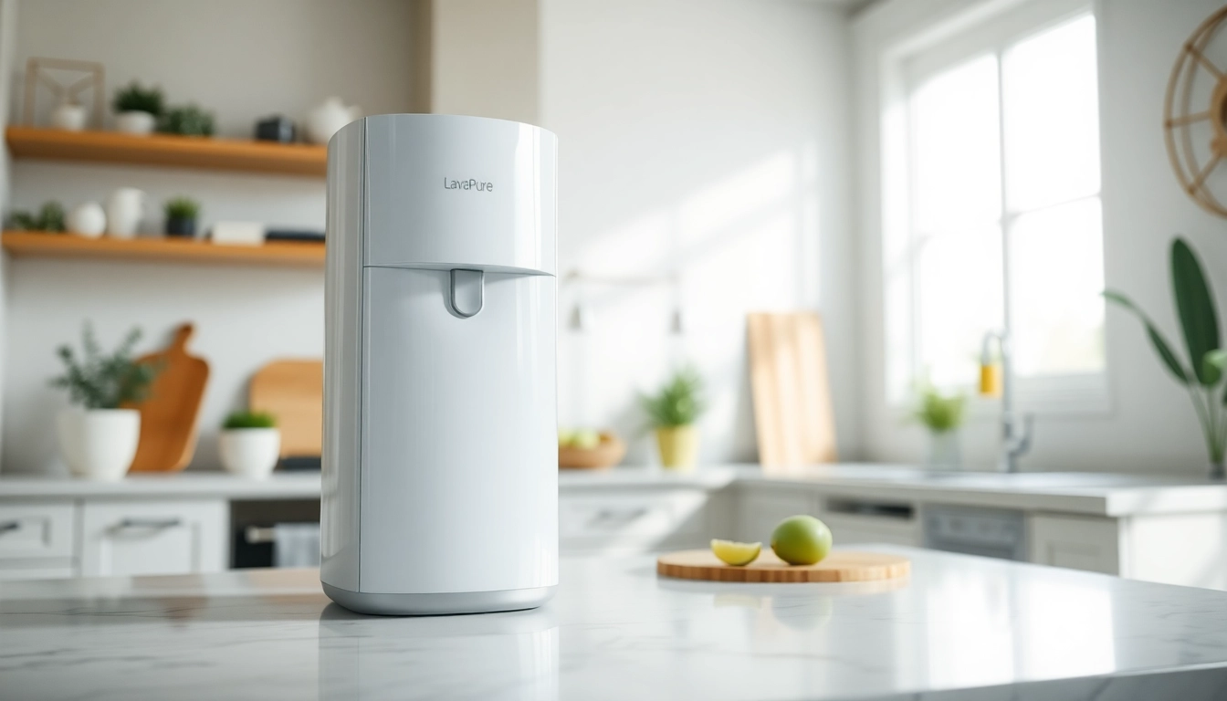 Lava Pure - nowoczesny system filtracji wody w funkcjonalnej kuchni