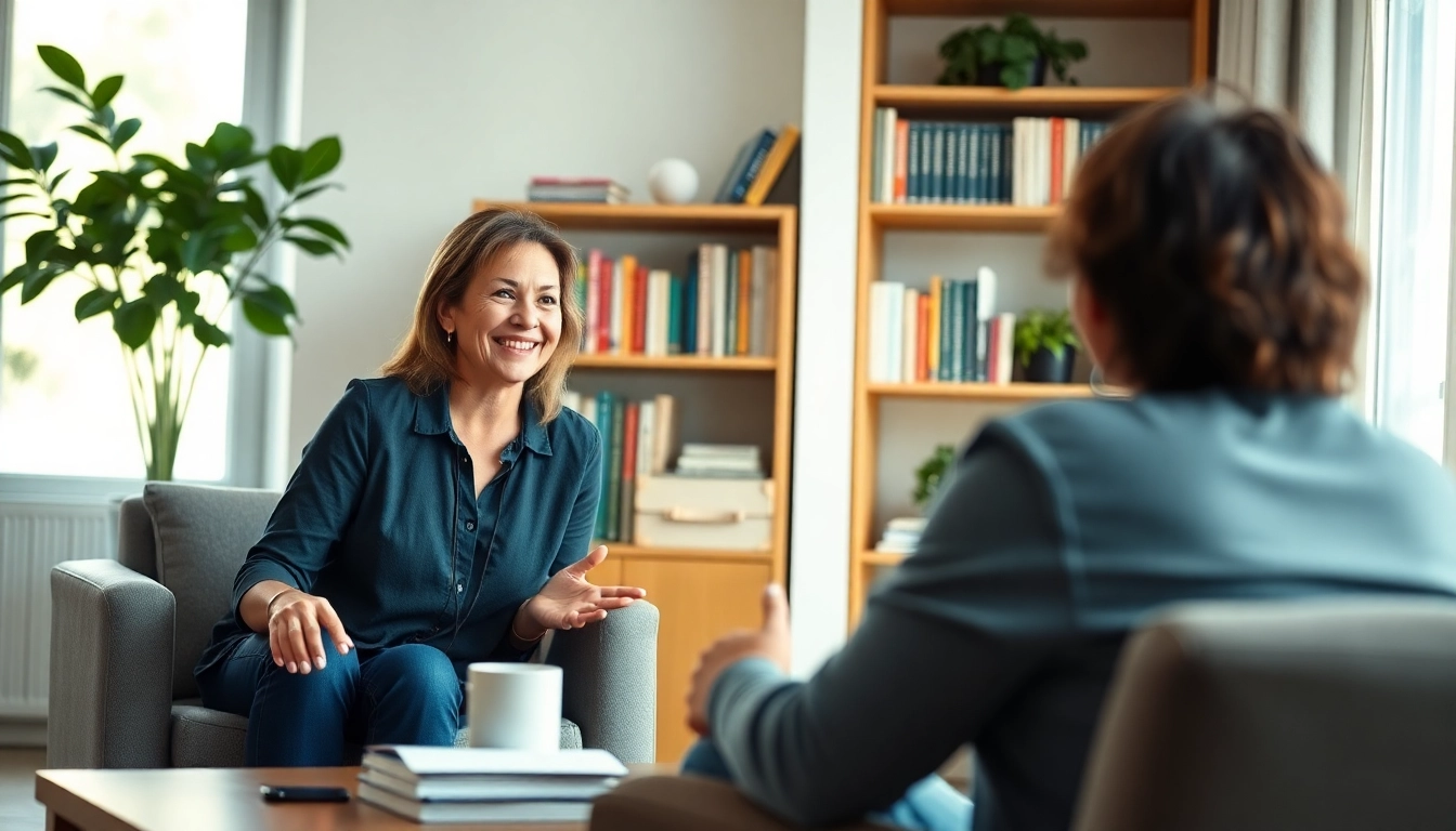 Engaging session with a relationship coach helping couples improve their connection and communication.