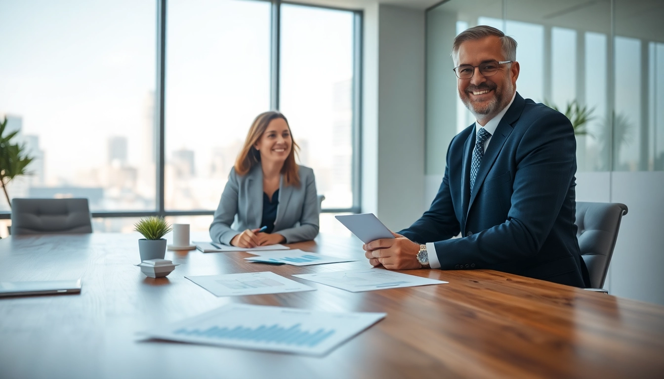 Engaging discussion on small investments in a professional office setting