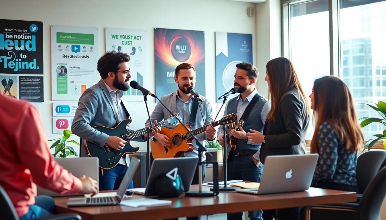 Collaborating with a Music PR Firm enhances visibility and engagement for artists.