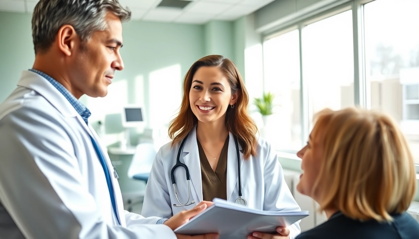 Consultation with a concierge doctor las vegas in a welcoming medical environment.