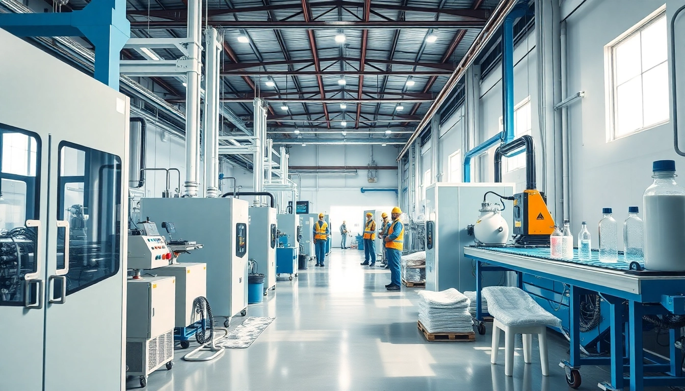 Visit a modern cellulose ether factory with advanced machinery in a safe working environment.