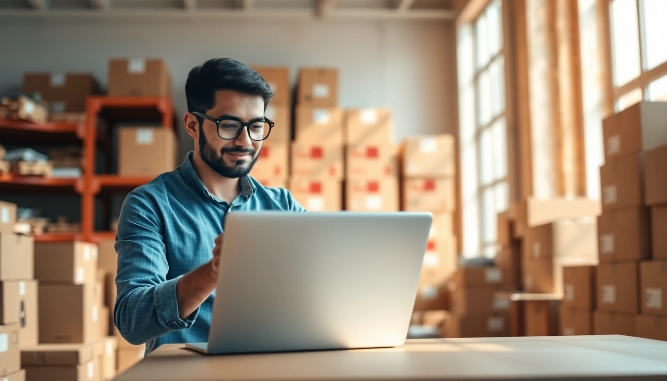 Analyze inventory efficiently for your fba wholesale business at a well-organized workspace.