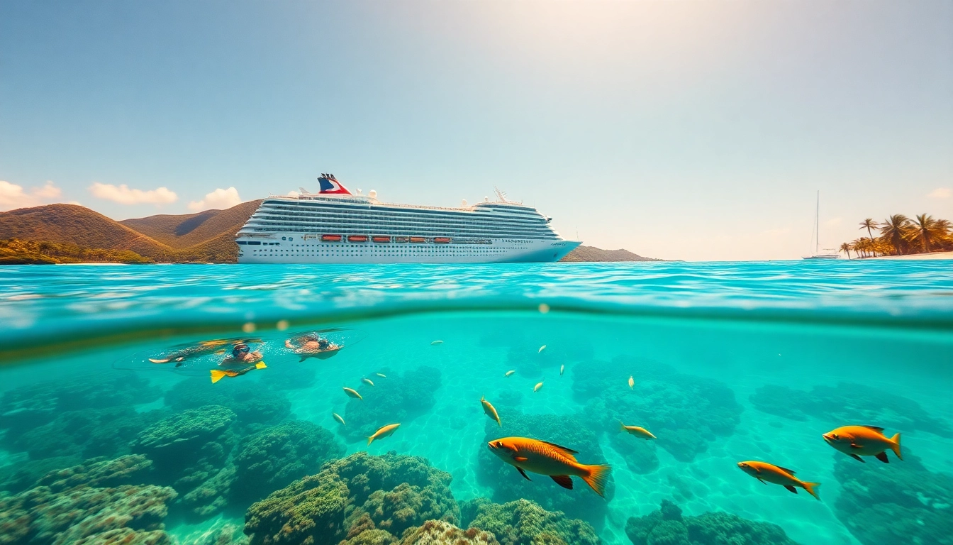 Experience Belize Norwegian Cruise ship tours with vibrant snorkeling scenes and beautiful Caribbean waters.