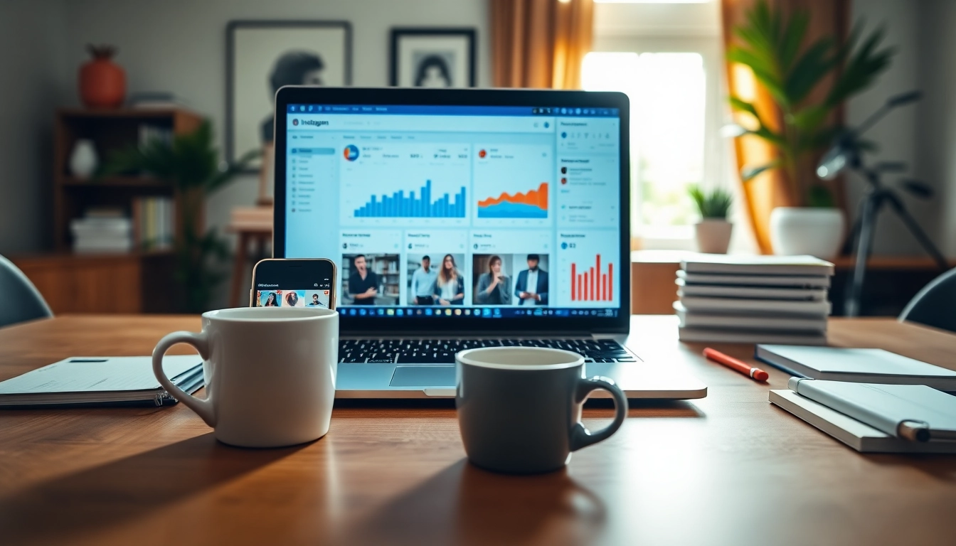 Enhance your Instagram SMM panel experience with an organized digital marketing workspace.